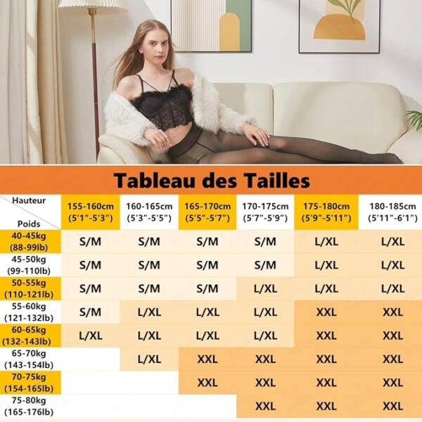 Arkim S/M/L/XL Collant femme