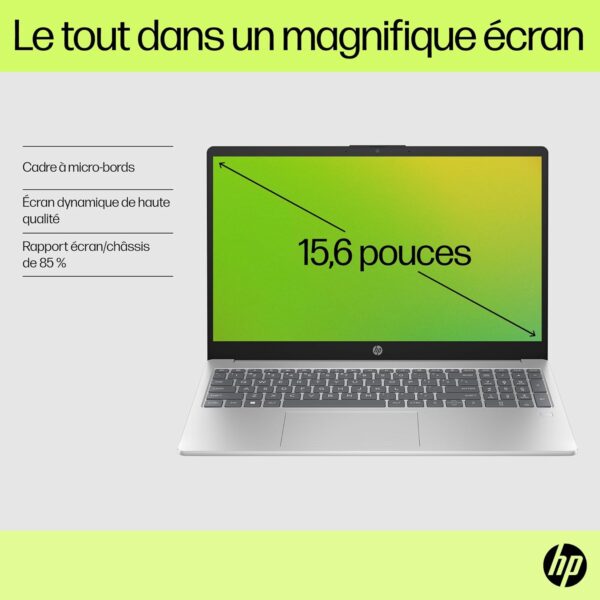 HP Ordinateur Portable 15,6