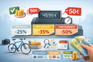 Comment fixer le prix « juste » pour vendre un objet en moins de 48 heures