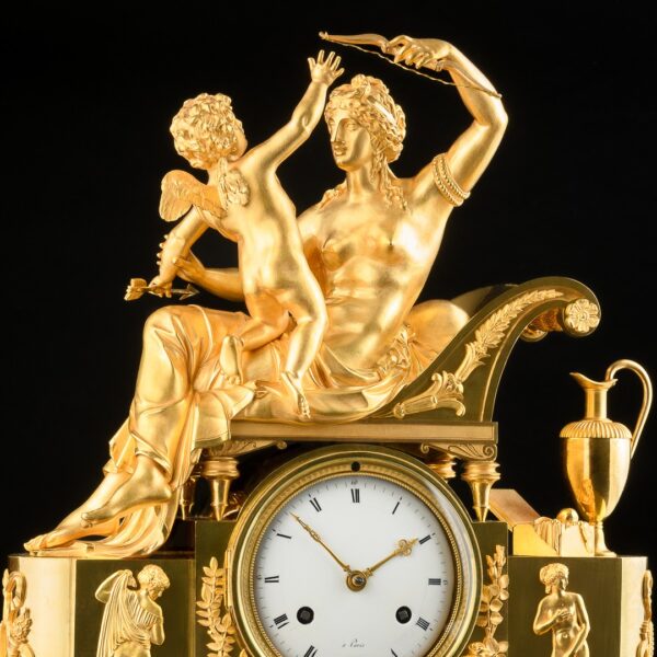 Pendule « Vénus désarmant l’Amour » - Vers 1810