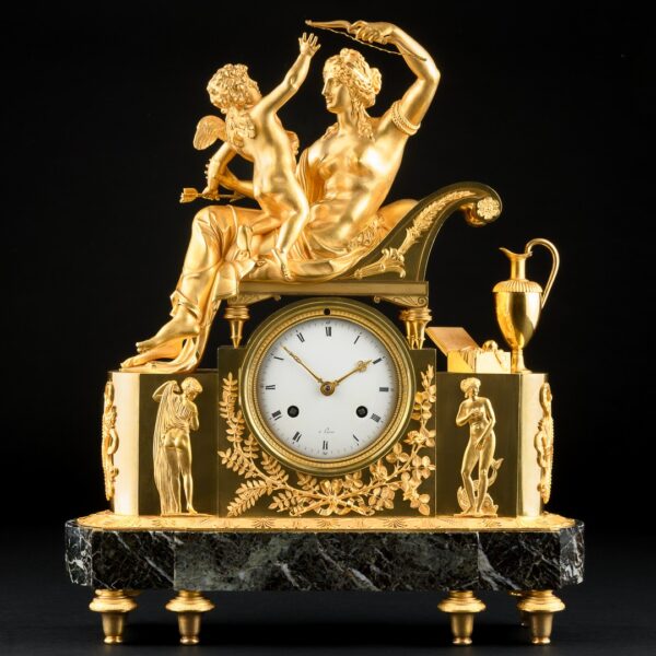 Pendule « Vénus désarmant l’Amour » - Vers 1810