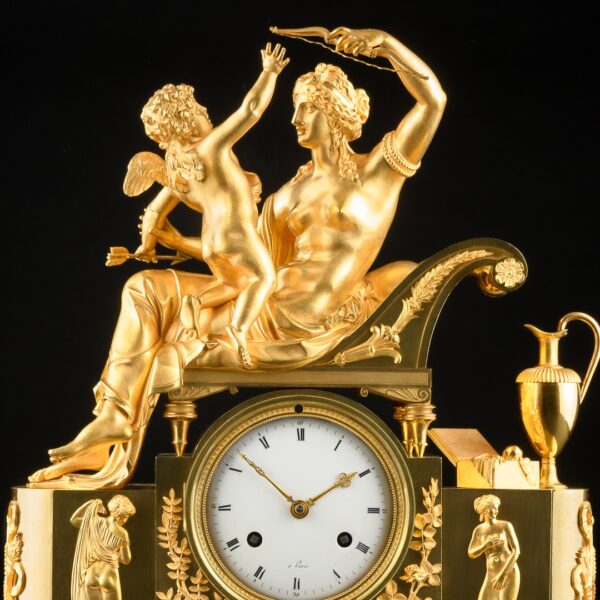 Pendule « Vénus désarmant l’Amour » - Vers 1810