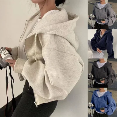 Sweat-shirt à capuche pour femmes