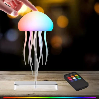 Lampe méduse LED avec 9 tentacules